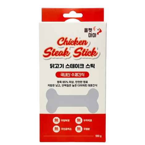 닭고기 스테이크 스틱 100g