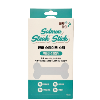 연어 스테이크 스틱 100g