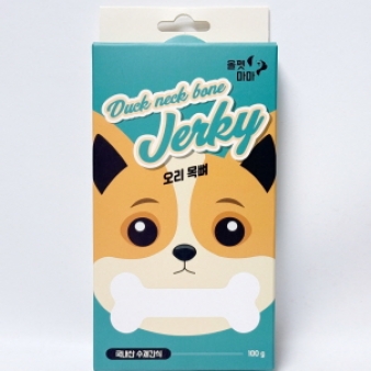 올펫마마 오리목뼈 간식 100g