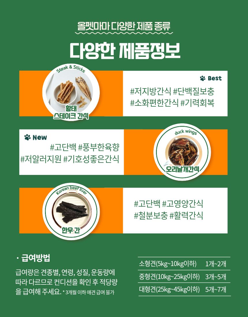 올펫마마 닭안심간식 100g