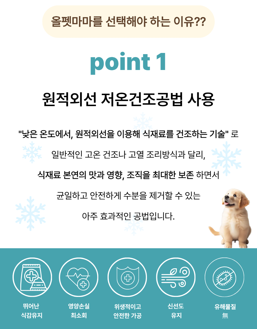 올펫마마 오리목뼈 간식 100g