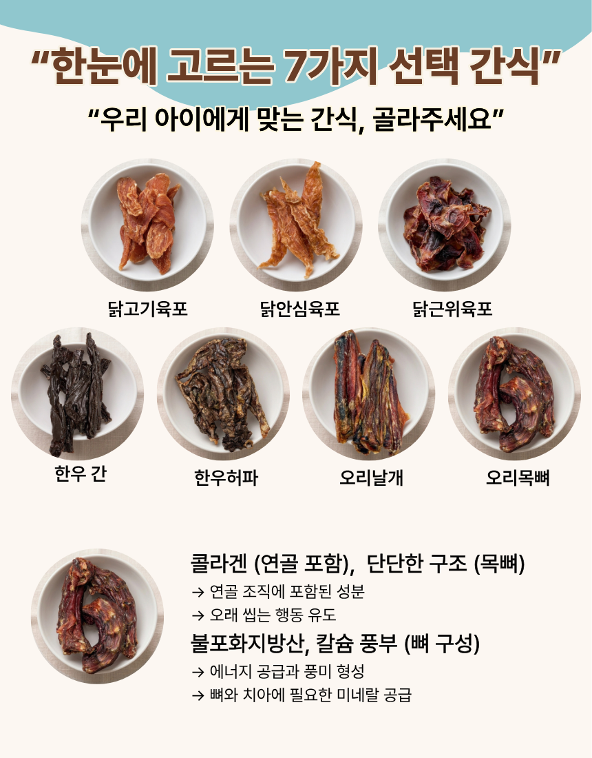 올펫마마 오리목뼈 간식 100g